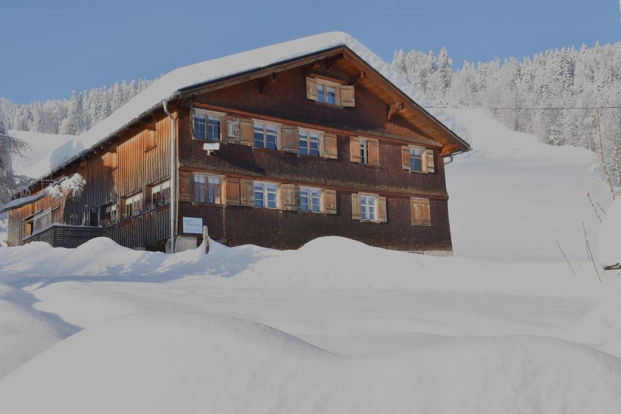 Ferienwohnung Brittenberg Alpaka Schwarzenberg im Bregenzerwald Kültér fotó
