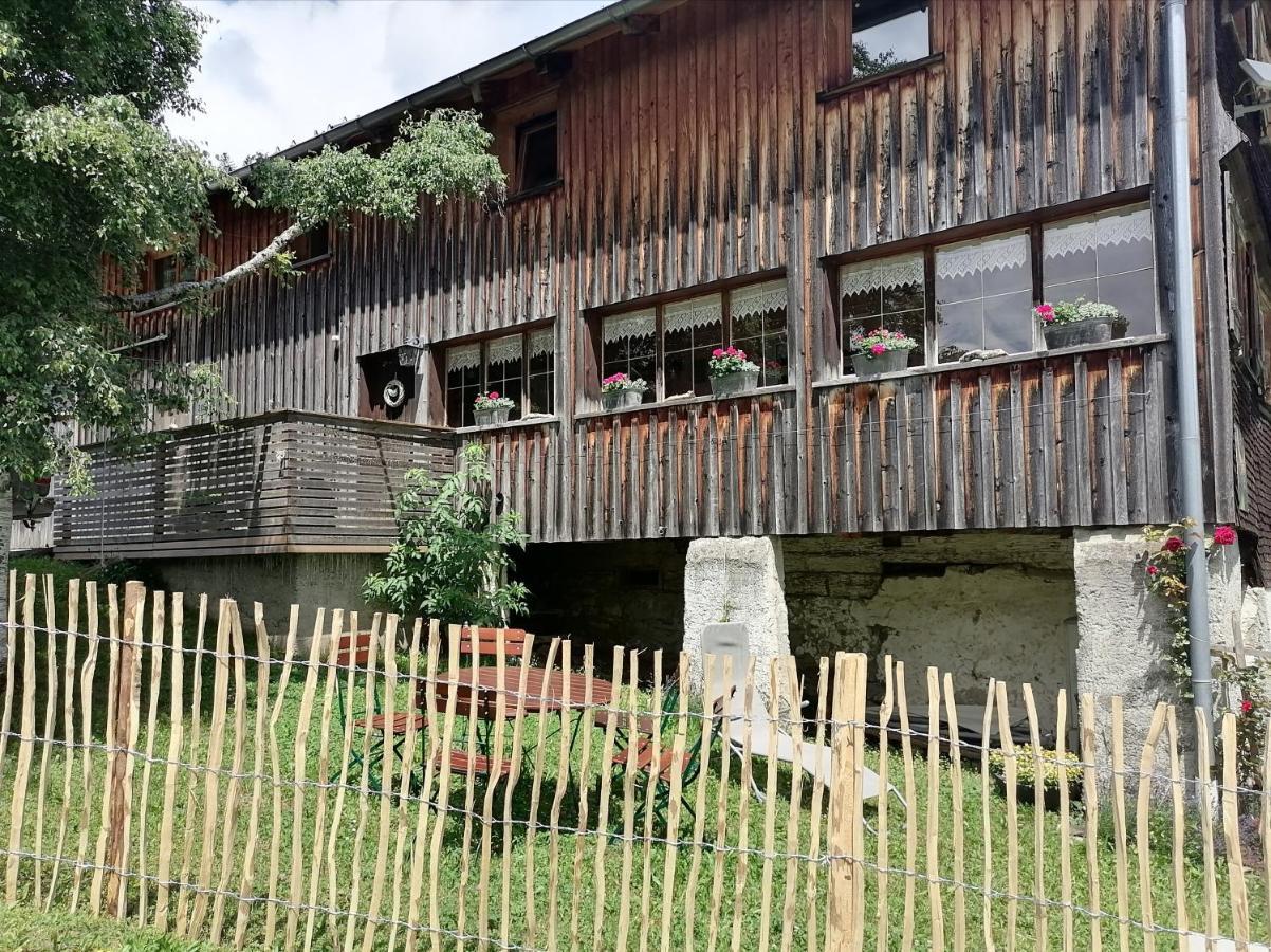 Ferienwohnung Brittenberg Alpaka Schwarzenberg im Bregenzerwald Kültér fotó